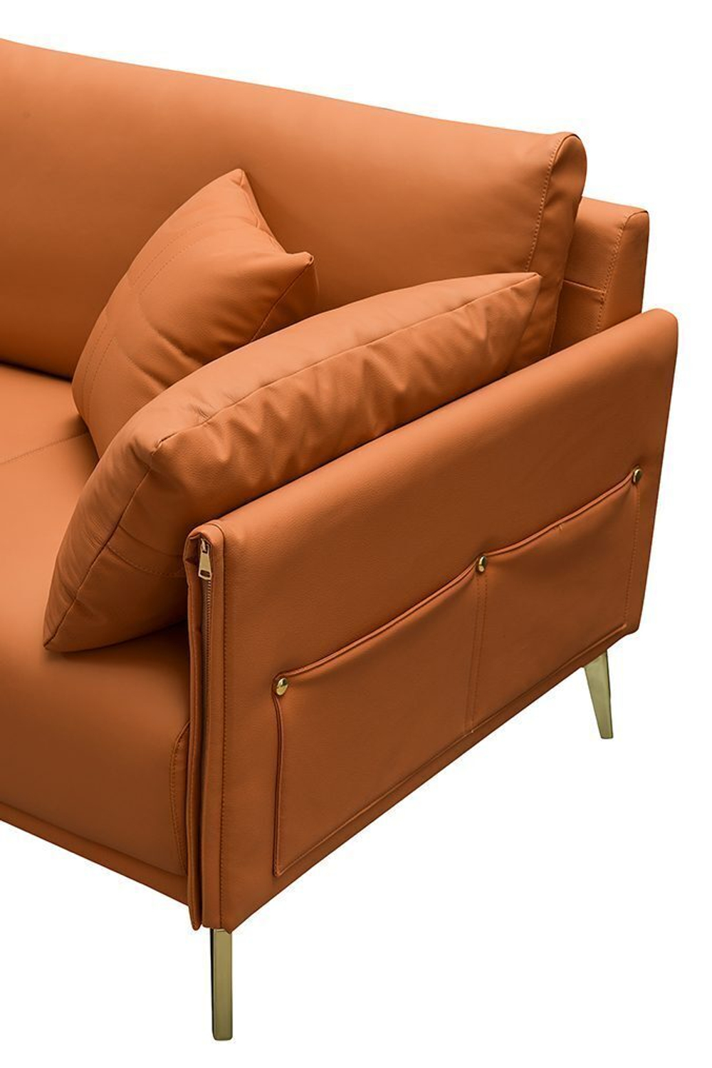 Диван CALIFORNIA NAPPA SF002 (3-х местный) коричневый 6606