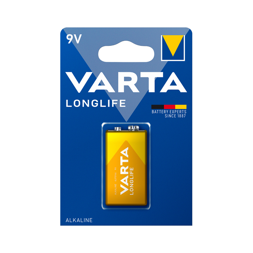 Батарейка Longlife  E-Block 9V - 6LR61 423-273
