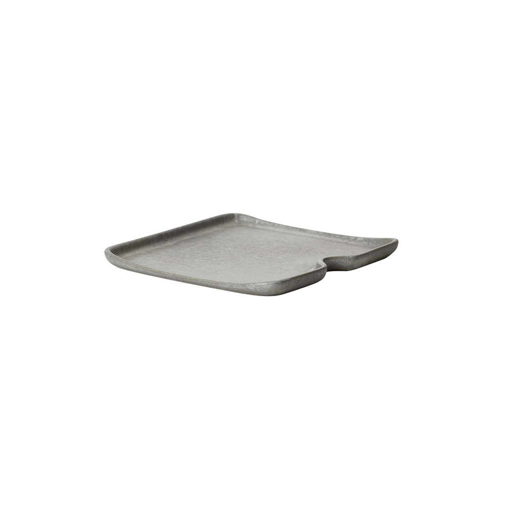 Тарелка 16х16см Roomers Tableware серая