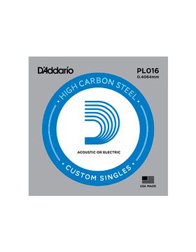 Струна для акустической и электрогитары D'ADDARIO PL016