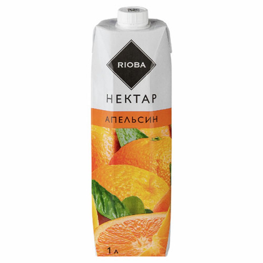 1Л НЕКТАР RIOBA АПЕЛЬСИН ТЕТ