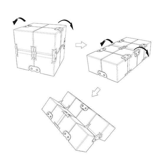 Головоломка кубик антистресс Infinity Square Fidget Cube