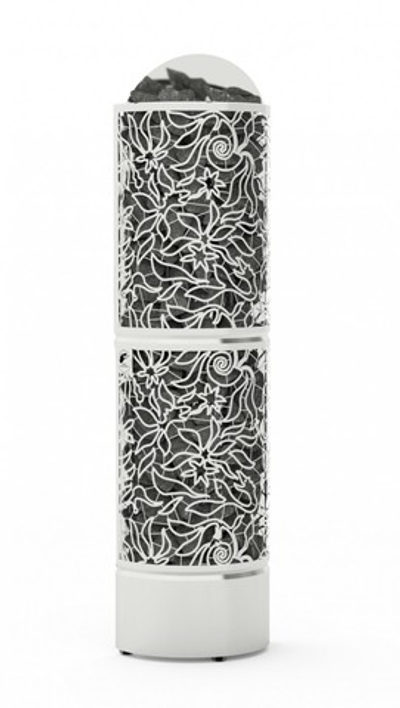 Электронная печь SAWO DRAGONFIRE HEATER KING DRFT6-90NS-WL-P-C (9 кВт, выносной пульт, пристенная, нержавейка)