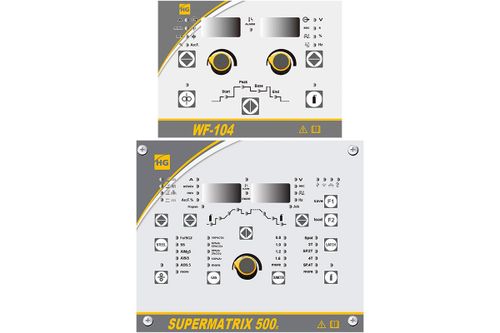 Сварочный полуавтомат HUGONG SUPERMATRIX 500 III - [380В / 10-500А / MIG/MAG] блок охлаждения / тележка