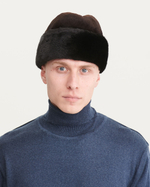 Шапка из меха норки