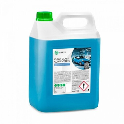 GraSS Средство для очистки стекол и зеркал "Clean glass concentrate" 5л