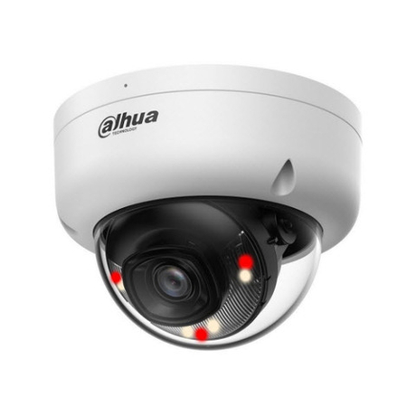 DH-IPC-HDBW1439E1P-A-IL-0280B-S7 Уличная купольная IP-видеокамера с ИК-подсветкой до 30м и LED-подсветкой до 30м