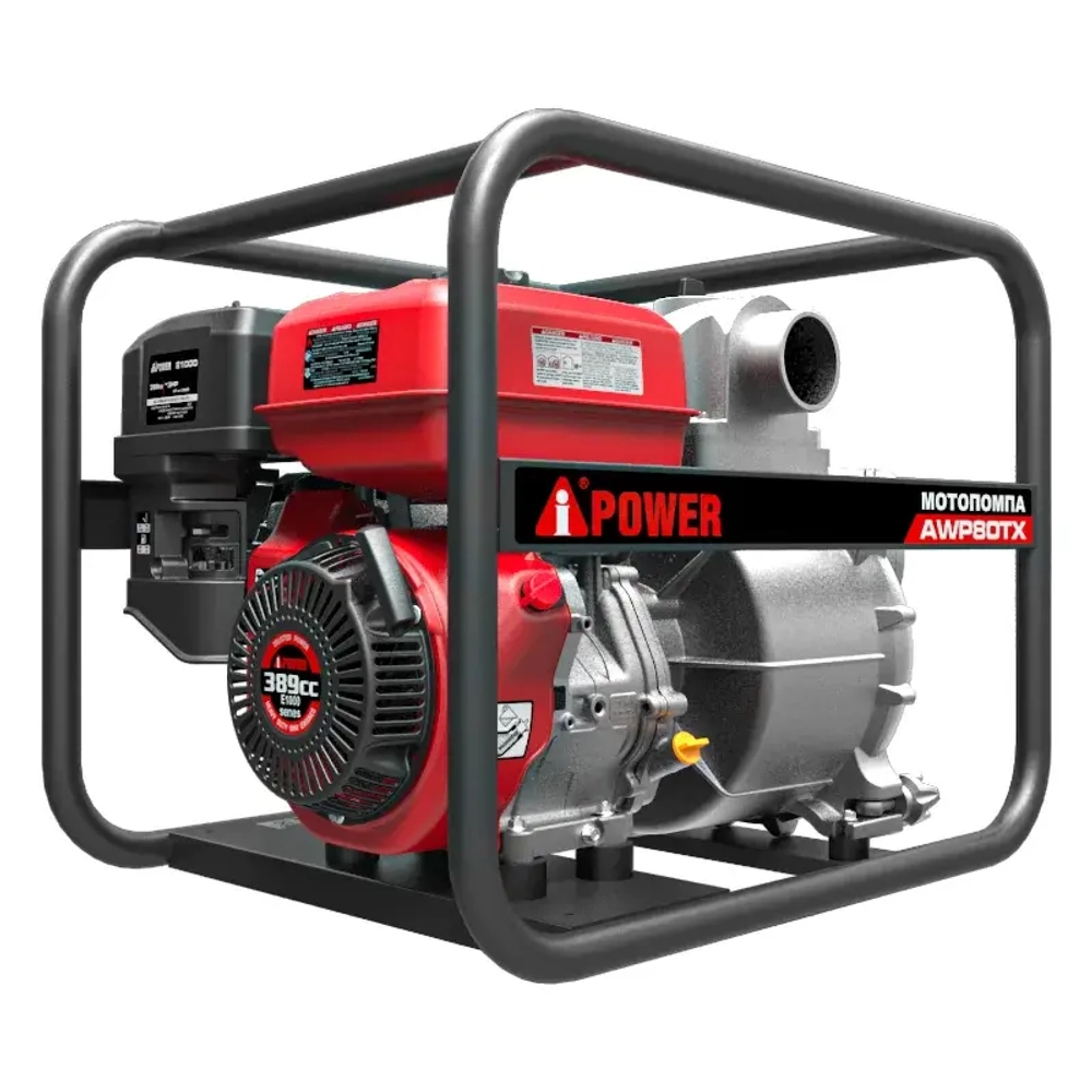 Мотопомпа бензиновая A-iPower AWP80TХ