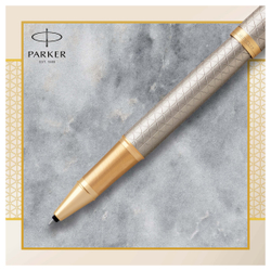 Parker IM Premium -  Grey GT, ручка-роллер, F