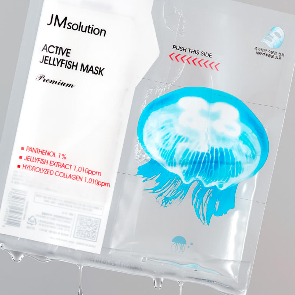 JMsolution Active Jellyfish Mask Premium тканевая премиум-маска с экстрактом медузы