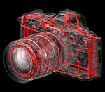 Беззеркальный фотоаппарат OM System OM-3 Kit серебристый + 12-45mm f/4.0 Pro, черный