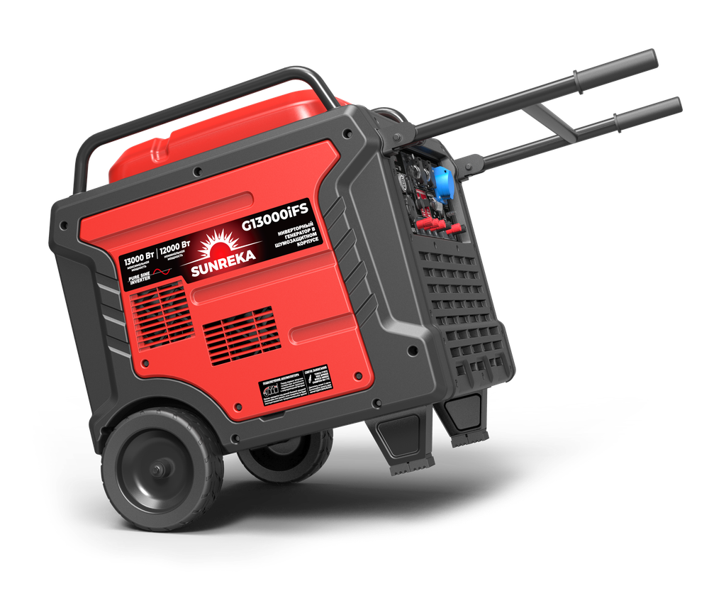 Бензиновый инверторный генератор SUNREKA G13000iFS