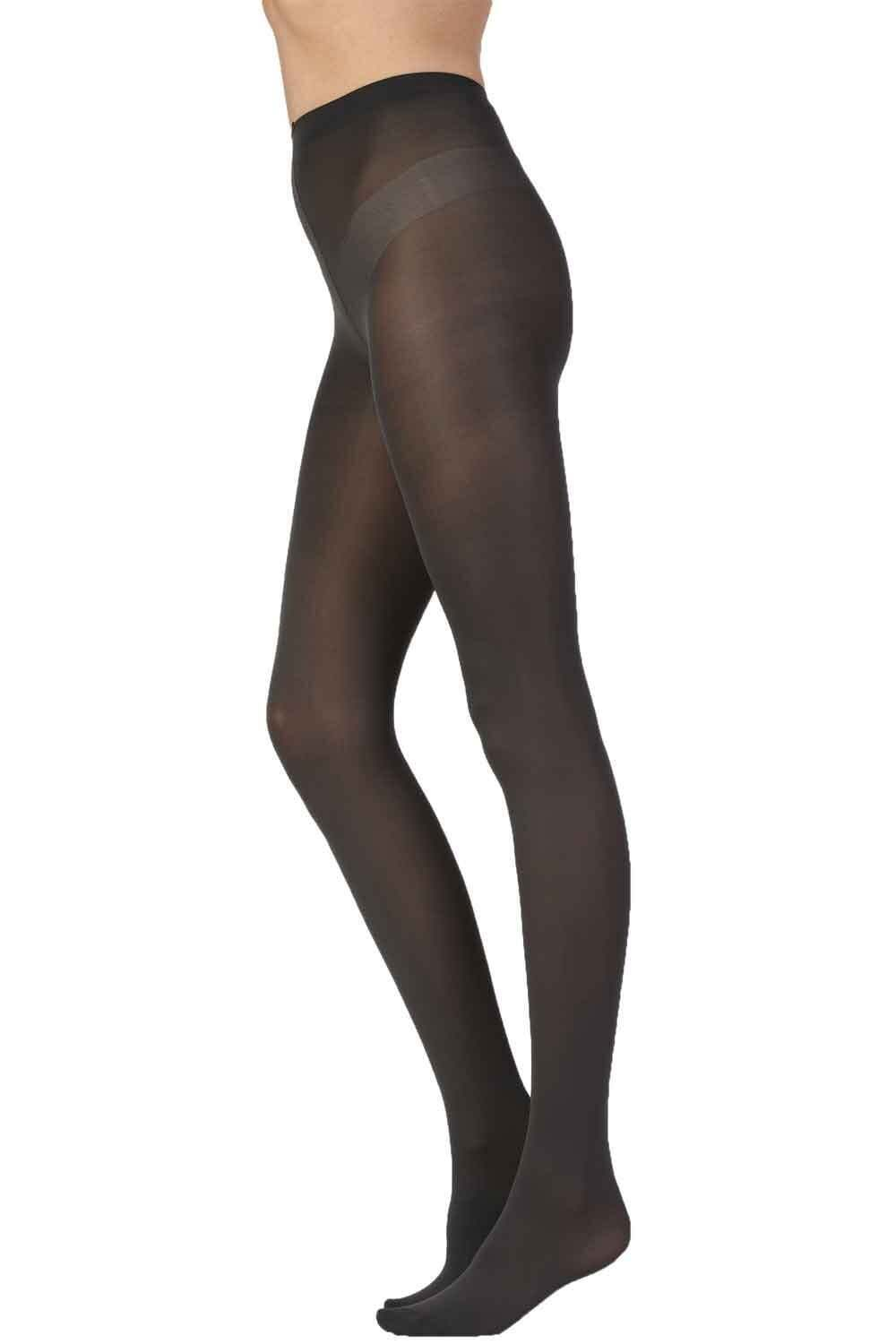 Однотонные классические колготки (2 шт. в упаковке) (Размер: M-L) (Цвет: коричневый)
