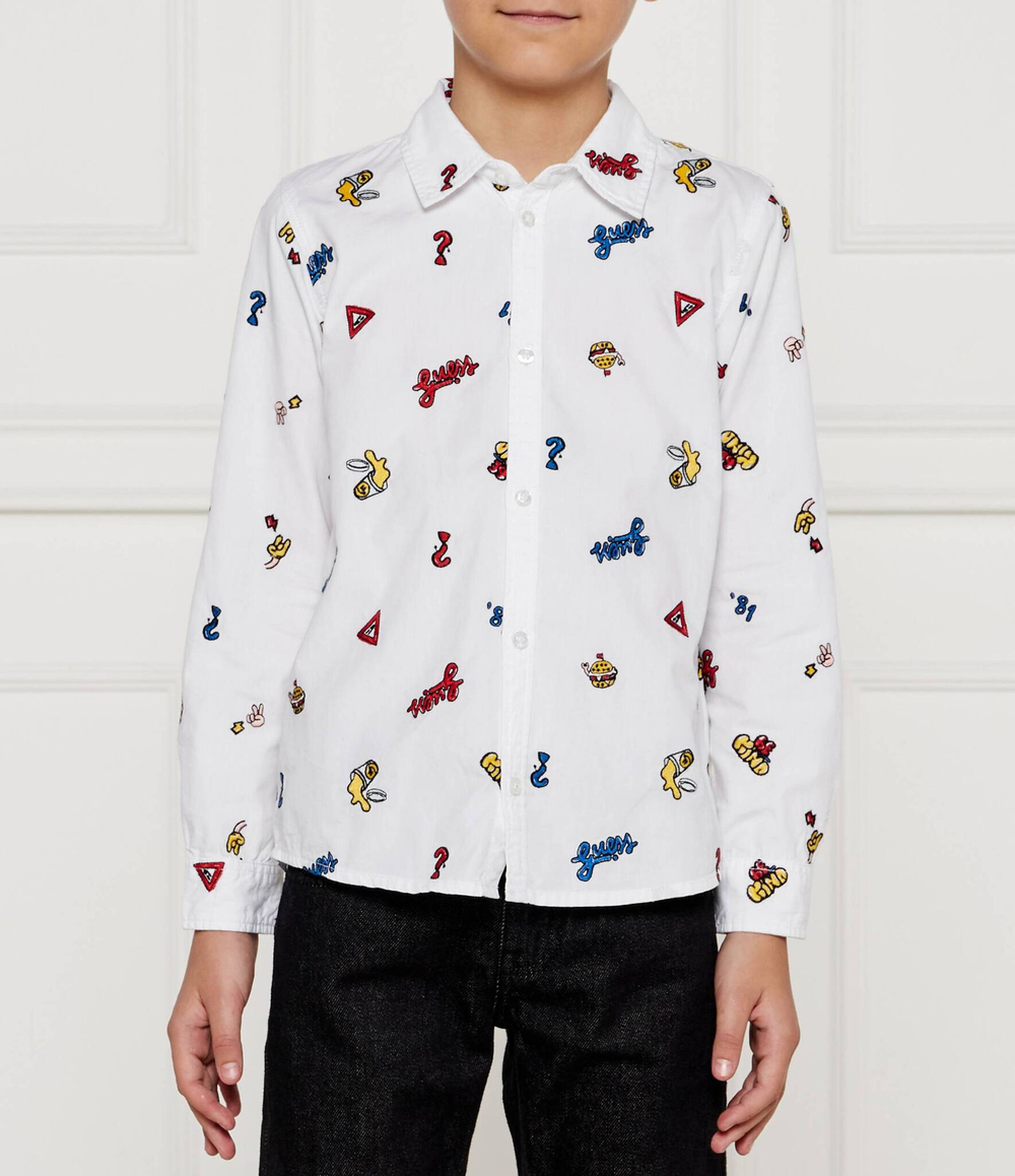 Рубашка Guess - белый(N4YH00 WBHQ0)