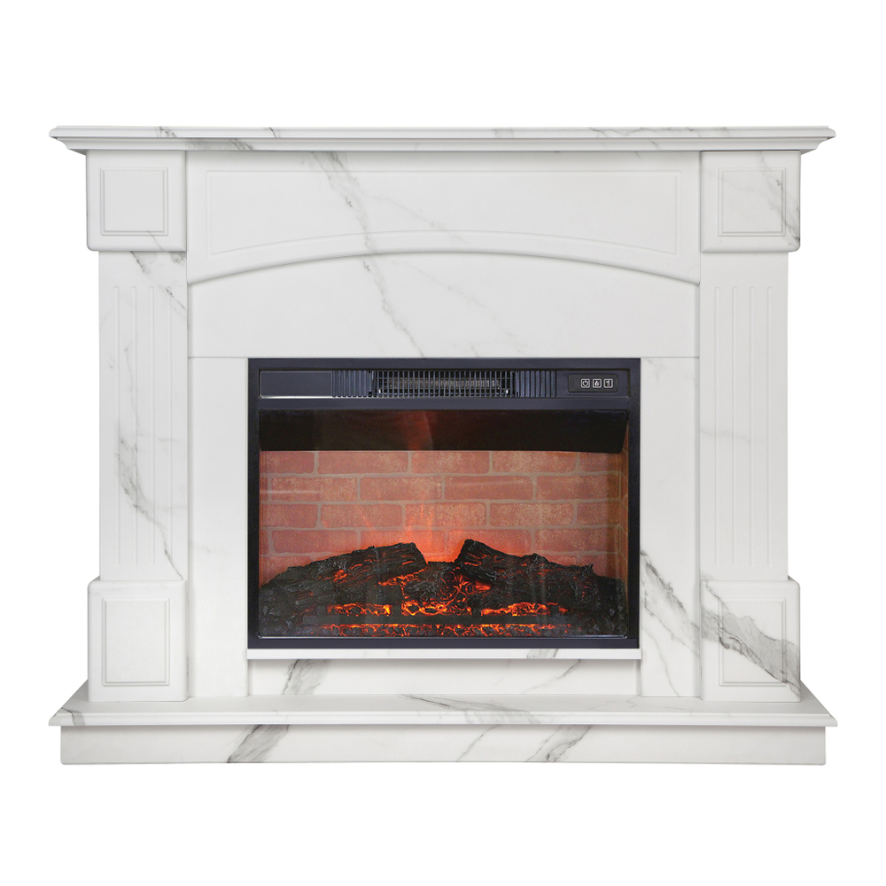 Каминокомплект Real Flame Carolina 24/25,5 WT-F512 с очагом Irvine 24