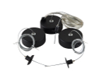 Подвесной комплект для круглого магнитного шинопровода   Артикул: Suspension kit DLM900RBlack