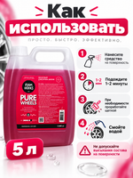 Foam Heroes Pure Wheels концентрированный очиститель шин и дисков, 3л