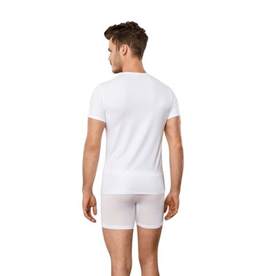 Набор из 2 мужских футболок Doreanse Cotton Stretch (Размер: XXL) (Цвет: белый)