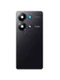 Задняя крышка для Xiaomi Redmi Note 13 Pro 4G черная (Black) со стеклом камеры