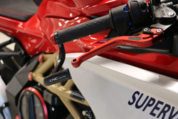 PL150K CNC RACING BRAKE LEVER GUARD GLOSSY CARBON