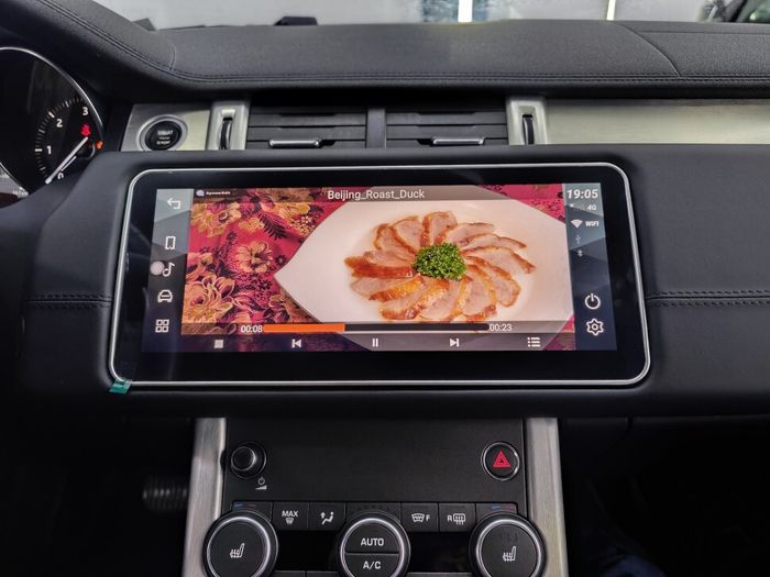 Магнитола для Range Rover Evoque 1 2011-2018 (ШГУ 5") - RDL-1265 монитор 12.3" на Android 12, Быстрая, CarPlay, 4G SIM-слот