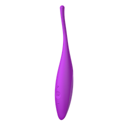Перезаряжаемый точечный вибромассажер Satisfyer Twirling Joy, фуксия