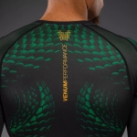 Рашгард Venum Matupa LS Black/Green/Gold