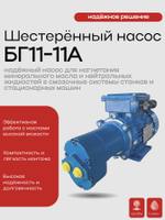 Шестерённый насос БГ11-11А