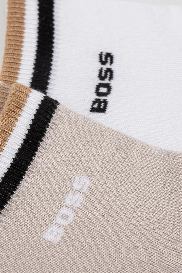 Носки (2 пары) мужские BOSS 2P SH Stripe CC