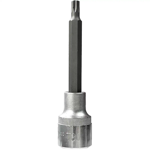 Насадка торцевая 1/2"DR с вставкой-битой TORX® T30 100 мм JONNESWAY S07H4330