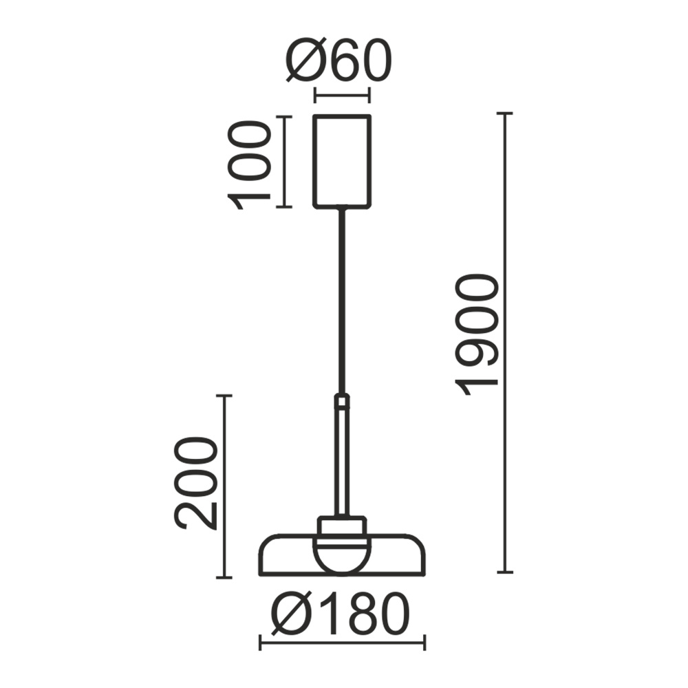 Подвесной светильник Freya FR5602PL-L5BR