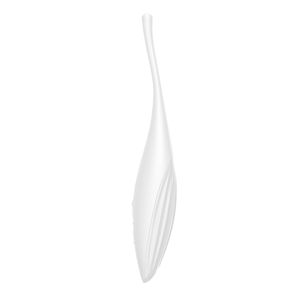 Перезаряжаемый точечный вибромассажер Satisfyer Twirling Joy, белый