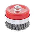 Щетка для УШМ Heavy Duty, 100 мм, М14, "чашка" MATRIX 74672