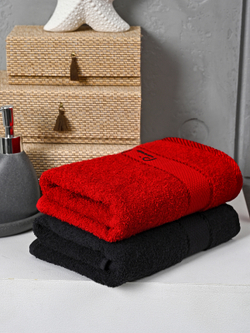 AST00066 PIERRE CARDIN HOME Набор 2 халата 2 полот. для лица 50х90 красный-черный