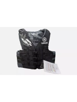 Жилет страх. Мужской Nylon 3-Buckle PFD (M, черный)