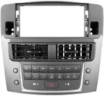 Магнитола для Lexus IS250 XE20 2005-2013 (ШГУ монохром) - Teyes CC4 монитор 12.3" 2K QLED + рамка LUX, Android 14, Быстрейшая, Snapdragon 680, DSP, CarPlay, 4G SIM-слот