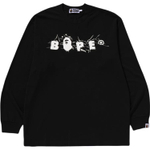 A Bathing Ape Bathing Ape Fw25 Футболка черный