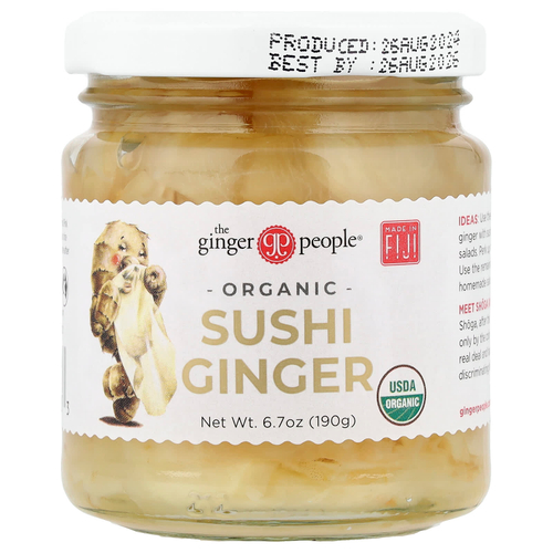 The Ginger People, органический имбирь для суши, 190 г (6,7 унции)