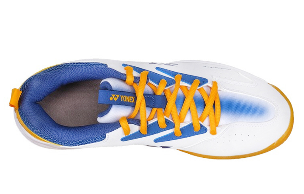 YONEX Power Cushion Badminton Shoes Unisex Low top White Navy Blue
