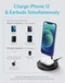 Беспроводное зарядное устройство Anker PowerWave Magnetic 2-in-1 Stand A25611Y1 (Черное)