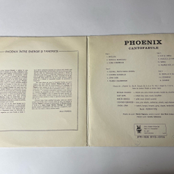 Винтажная виниловая пластинка LP Phoenix Cantofabule (Румыния 1976)