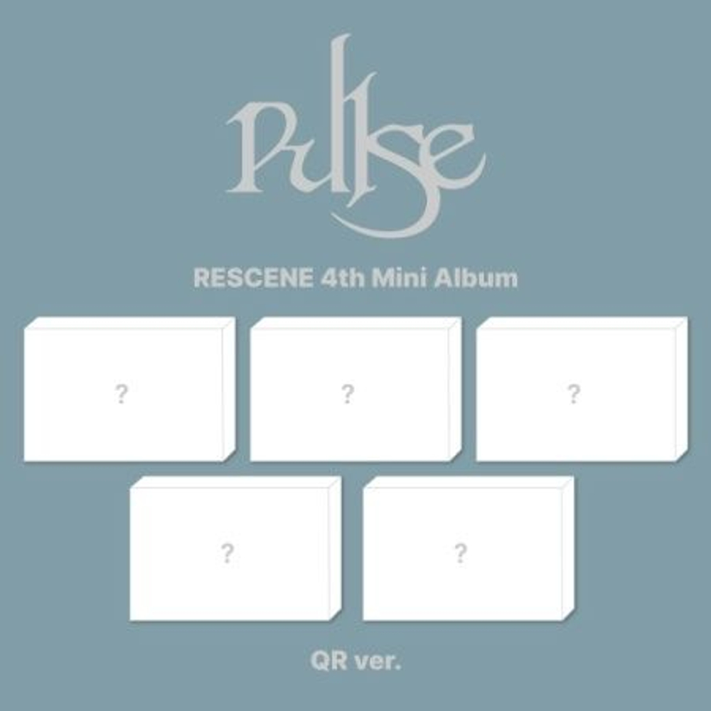 (ПРЕДЗАКАЗ) Альбом RESCENE - PULSE 4th Mini Album QR RANDOM Version
