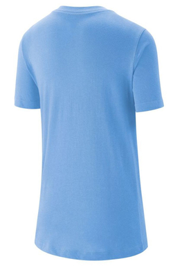 Футболка для мальчика теннисная Nike B NSW Tee Just Do It Swoosh - uniwersity blue