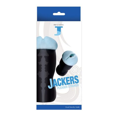 Голубой мастурбатор JACKERS OLEASER BLUE (Цвет: голубой)