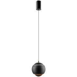 Светильник подвесной Crystal Lux CARO SP LED BLACK