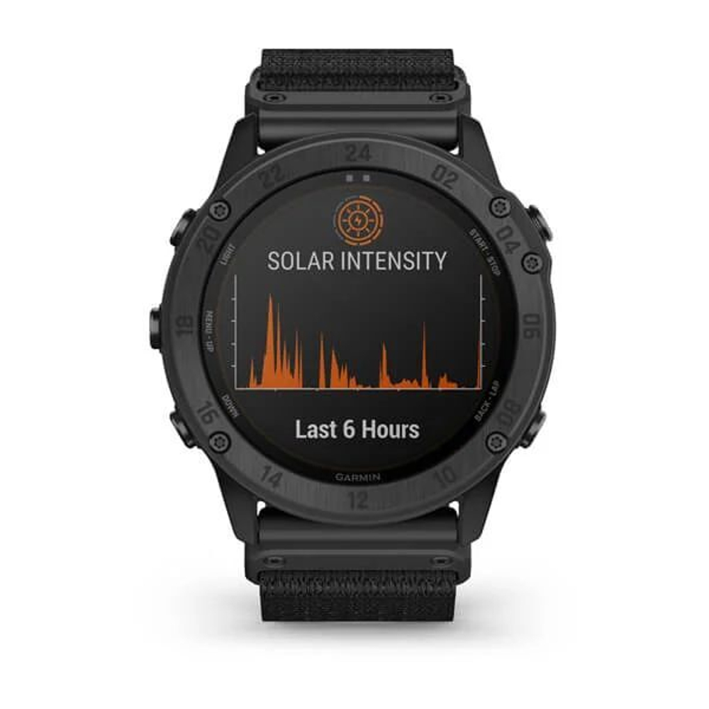 Смарт-часы GARMIN  TACTIX DELTA Solar черный DLC с нейлоновым ремешком, 010-02357-11