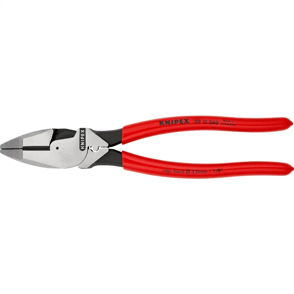 Плоскогубцы электромонтера черненые 240 мм Knipex 09 11 240