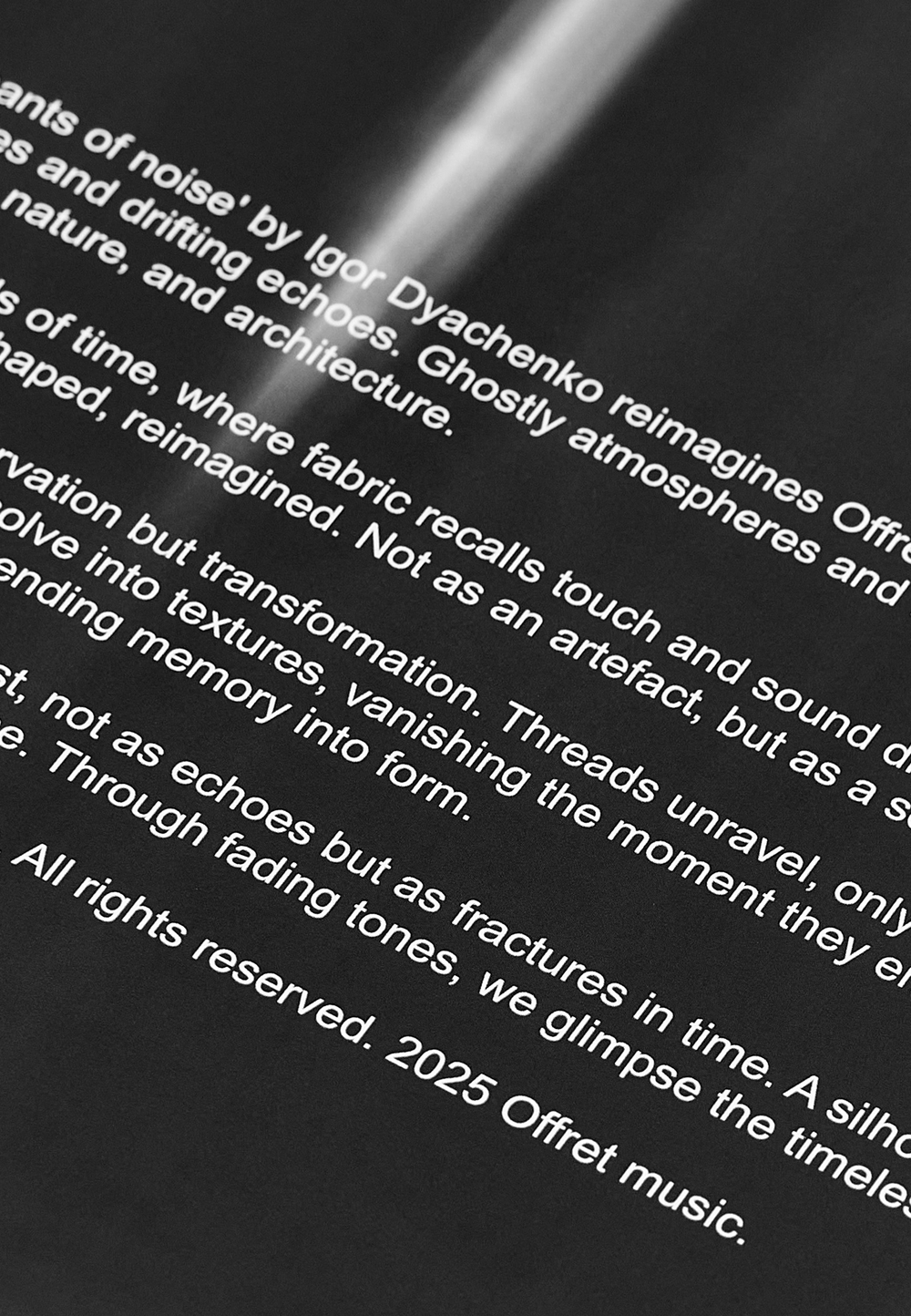 Виниловая пластинка Remnants of Noise