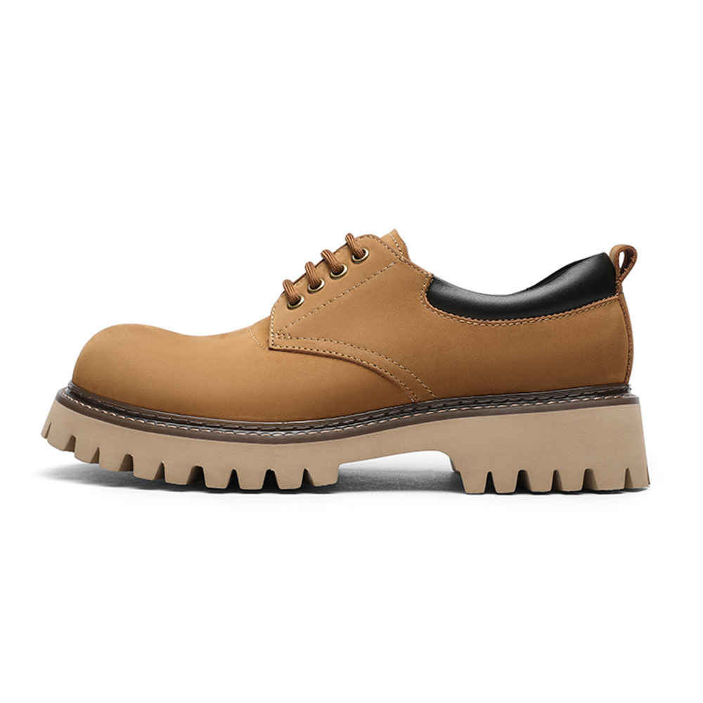 GOLDLION Work Boots Men"s Low top Earth Yellow/Black