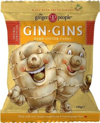 Конфеты жевательные The ginger people "Spicy Turmeric Ginger Chews" Gin Gins с куркумой и имбирем 150 г (из Финляндии)